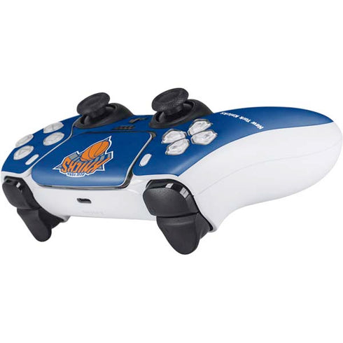 NBA New York Knicks Distressed PS5 Controller Skin